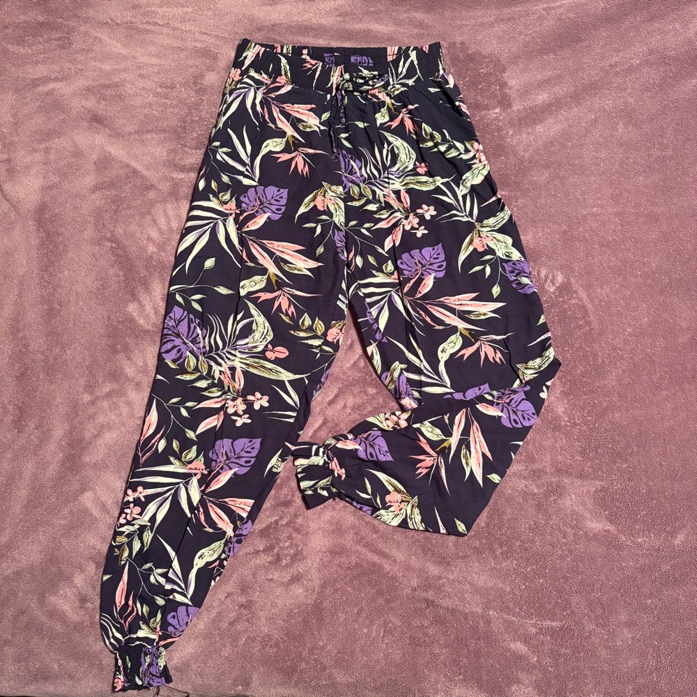 Floral Patterned Joggers